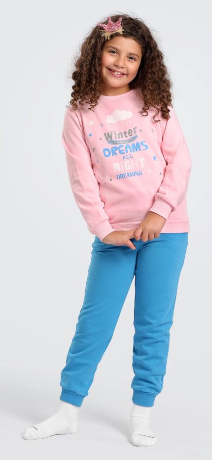 girls winter pajama-6011