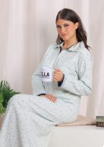 ⁦عباية شتوي حريمي قطن⁩ - الصورة ⁦3⁩