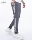 Plain Men's Sweatpants-Gray-125