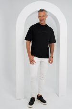 تي شيرت قطن رجالي أوفر سايز-141