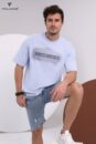 تي شيرت قطن رجالي أوفر سايز-161