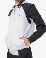 Robust Soft Track Suit-Black-white-23047 - Image 4