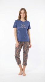 Women's Summer Pajama – Code - 4449 - Image 2